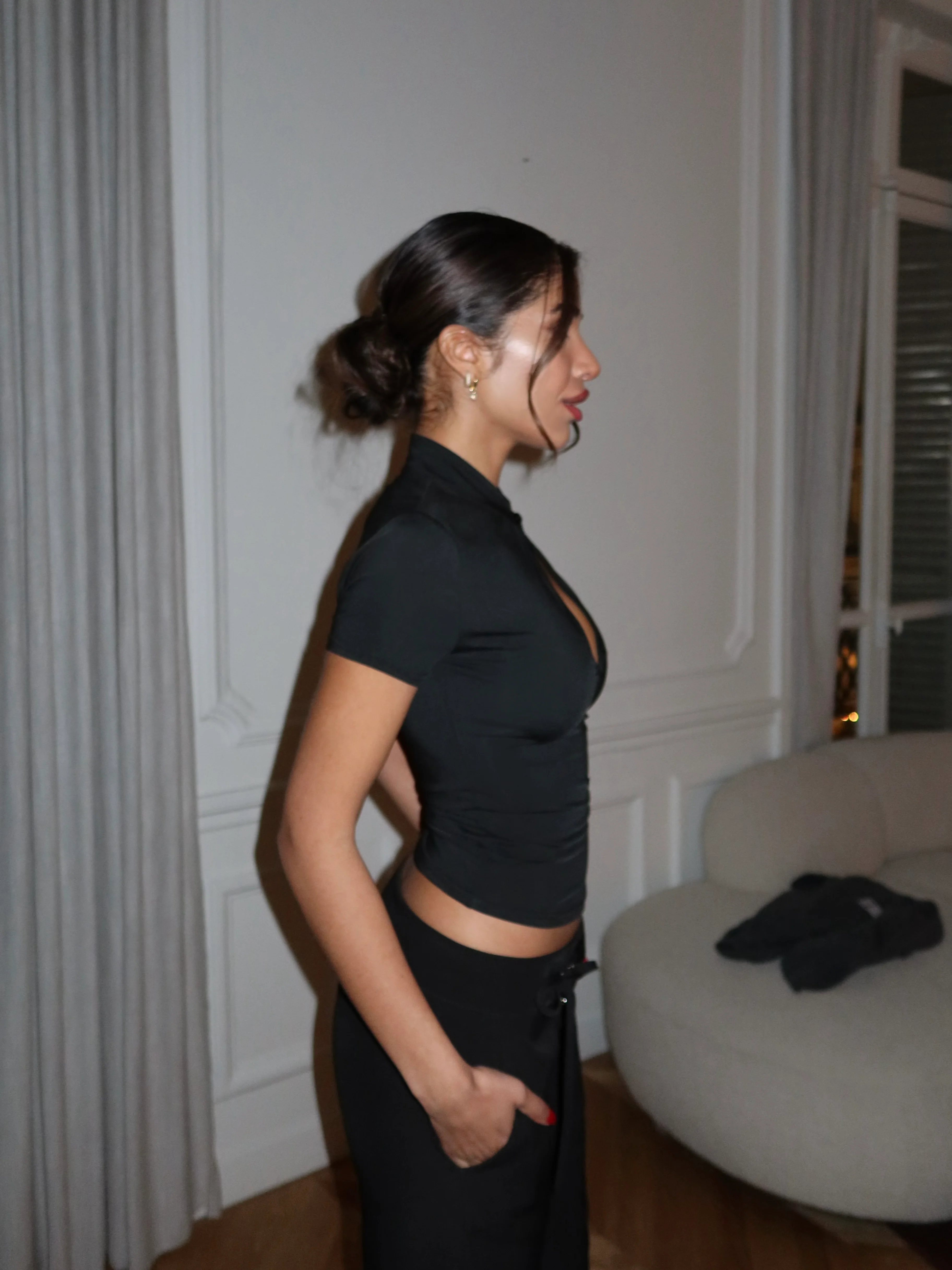 Baia basic top - black - Image 3