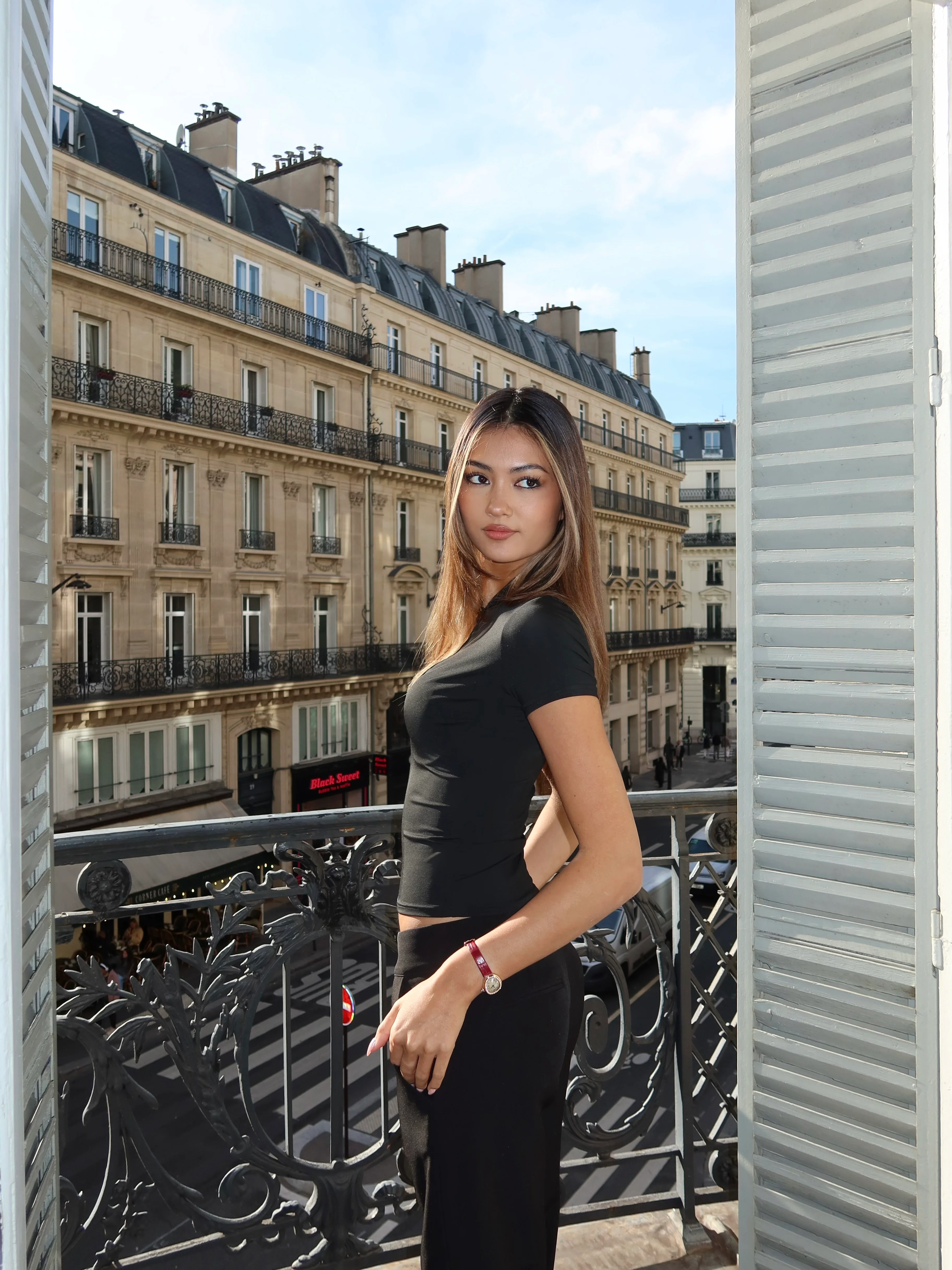 Baia basic top - black - Image 7